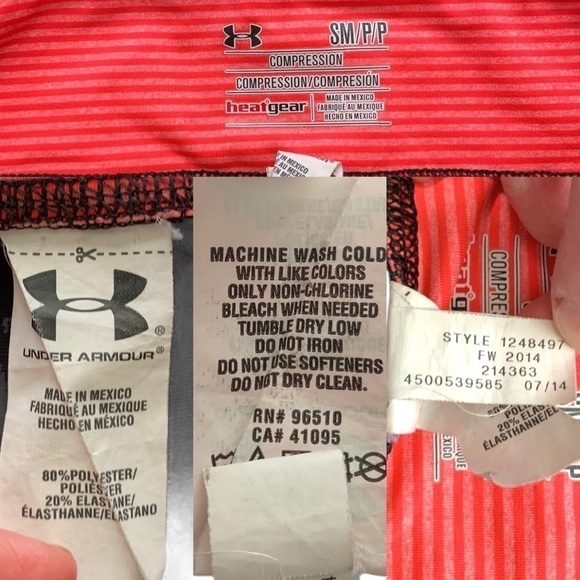 Under Armor Heat Gear Compression Capri Legging S - Picture 8 of 17